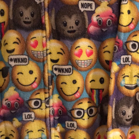 Girls fleece hooded one piece pajamas - Picture 3 of 4